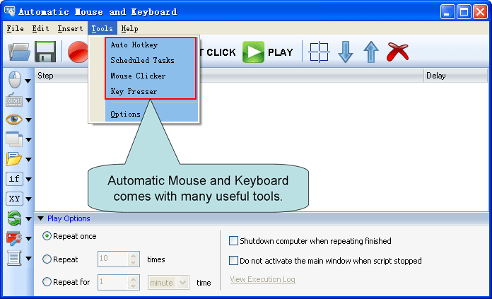 auto clicker but for keyboard inputs
