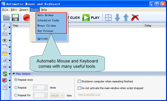 on screen keyboard autoclick