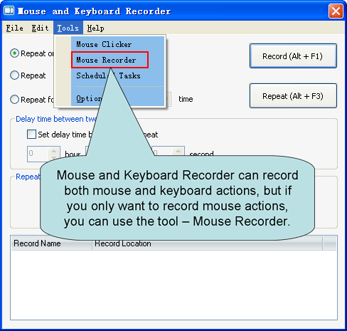 free mouse and key recorder